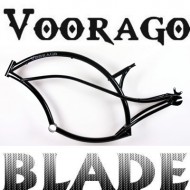 RAHMEN und GABEL : VOORAGO BLADE BLACK CHOPPER 